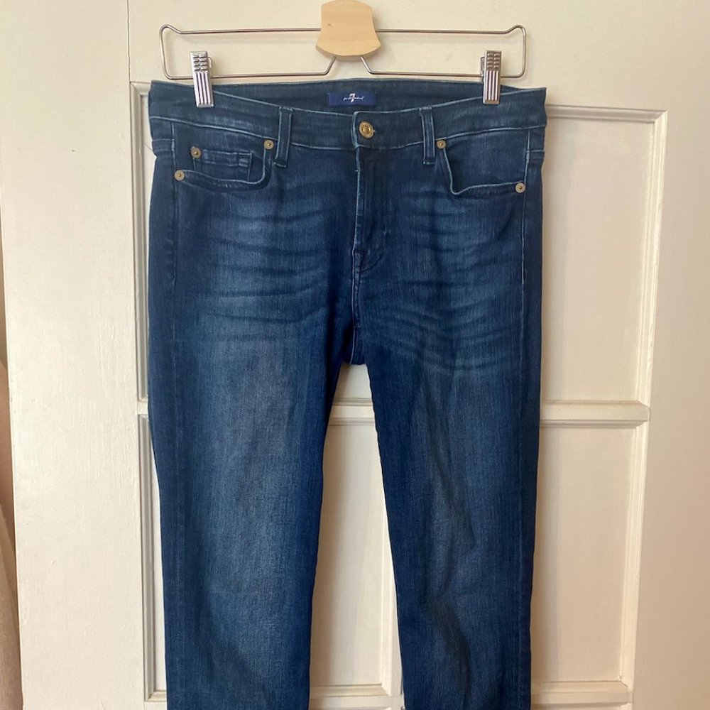 7 For All Mankind fringe jeans